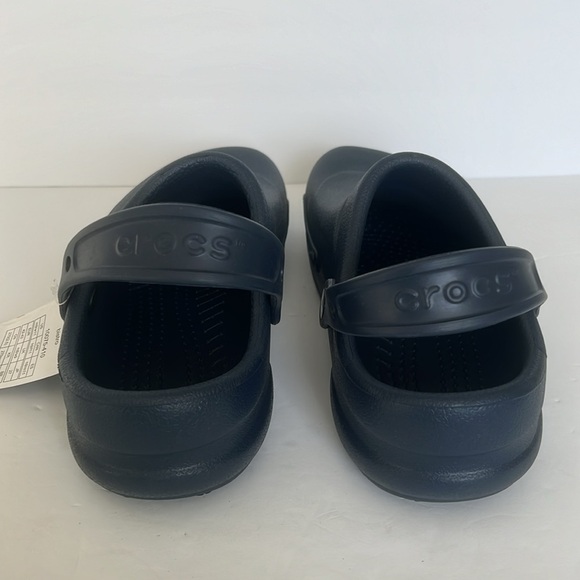CROCS Bistro Work Blue Clogs Men Size 9 Women Size 11 NWT - Picture 6 of 7